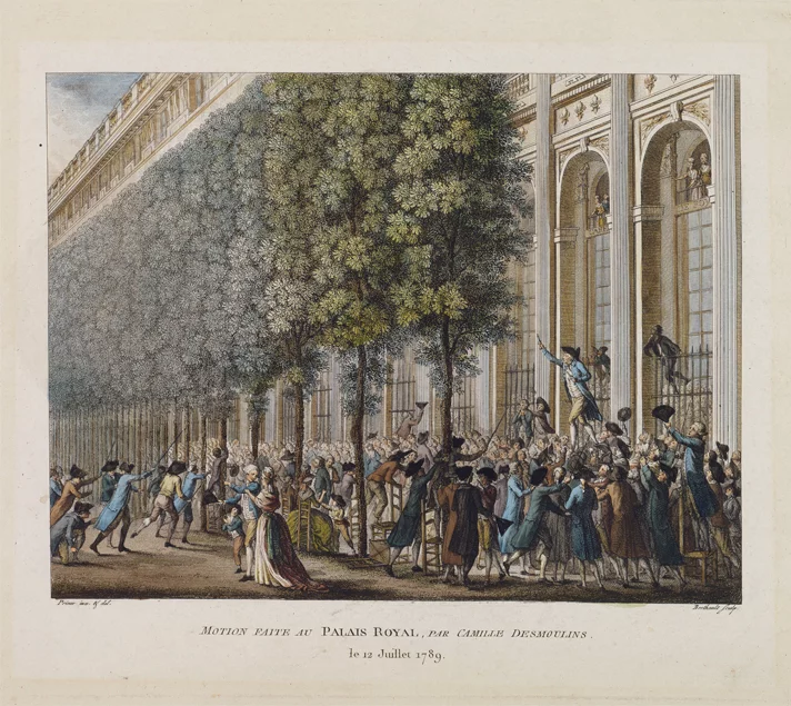 Camille Desmoulins, la Révolution française au Palais-Royal