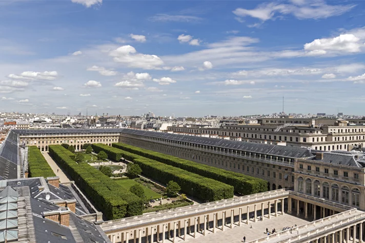 Le Palais-Royal vu dans son ensemble